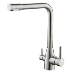Solid SUS304 Three Way Kitchen Faucet